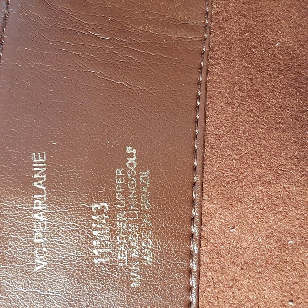 NEW ! Vince Camuto Pearlanie Over Knee Boot Glaze Croco Rich Cocoa Size 9/9.5/11 - Picture 8 of 8